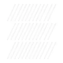 Produktbild: VILLCASE 50 Stück Anti-Allergische Ohrringhülsen, Weiche Silikon Ohrstecker Schutz, Unsichtbare Ohrring Ärmel Für Damen Und Mädchen, Transparent, 2cm