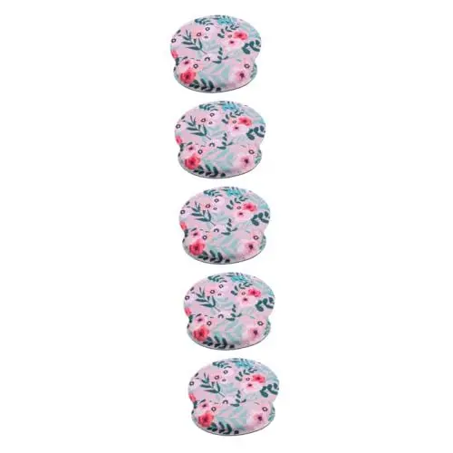 Produktbild: VILLCASE 5St Handgelenk Mauspad Wrist Support handgelenkschoner Handgelenkauflage Handballenauflage für Computertastatur Computermaus Anti-Rutsch-Mauspad Büro- -Handgelenkstütze Gummi