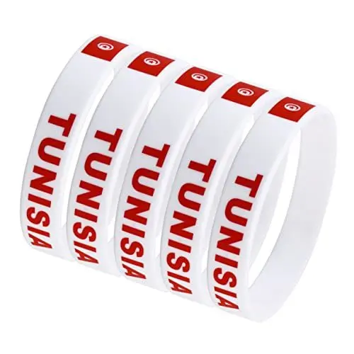 Produktbild: VILLCASE 5st Armband Mit Landesflagge Land Flagge Armband Nationalen Land Flagge Handgelenk Gurt Schlagarmbänder Für Kinder Landesflagge Gedruckt Länderarmband Us Flagge Armando Charme Mann
