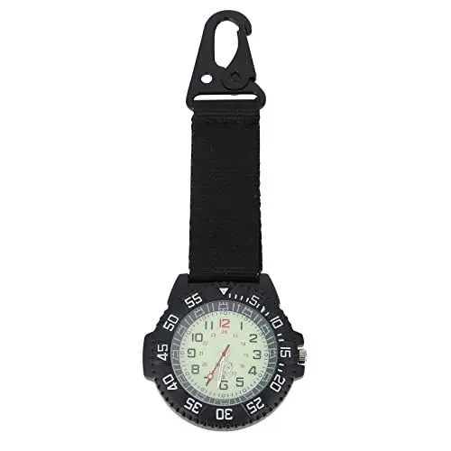Produktbild: VILLCASE Carabiner Clip Watch Digital Dial Watch Lightweight Backpacker Clip Watch