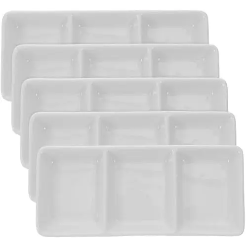 Produktbild: VILLCASE 5stücke Teiliges Keramik Dipschalen Sojasaucenschalen Für Saucen Gewürze Und Snacks Für Zuhause Und Gastronomie