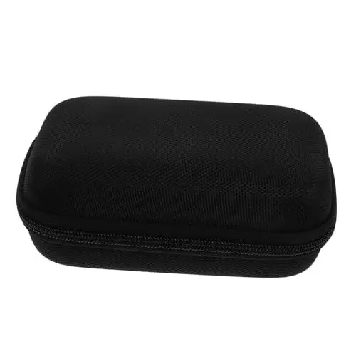 Produktbild: VILLCASE Drucker-Aufbewahrungstasche Kleine Tech-Organizer-Tasche Kamerahalterung Kamera Schutzhülle Universelle Reisetasche USB-ladekabel-Tragetasche Miniatur-Gadget-träger Metall Black