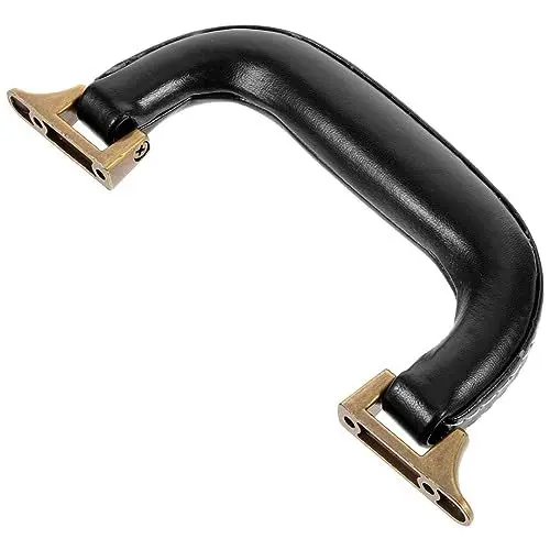 Produktbild: VILLCASE Ersatzgriff für Koffer und Taschen, Abnehmbarer PU Ledergriffe, Suitcase Handle, 16 cm, Zuggriff ideal für Reise- und Werkzeugkoffer