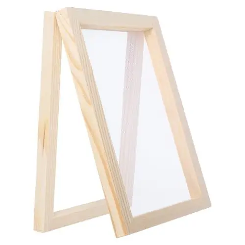 Produktbild: VILLCASE Holzpapierrahmen-papierherstellungs-bildschirmset Für Bastelarbeiten Holzkunst Bilderrahmen Materialpaket