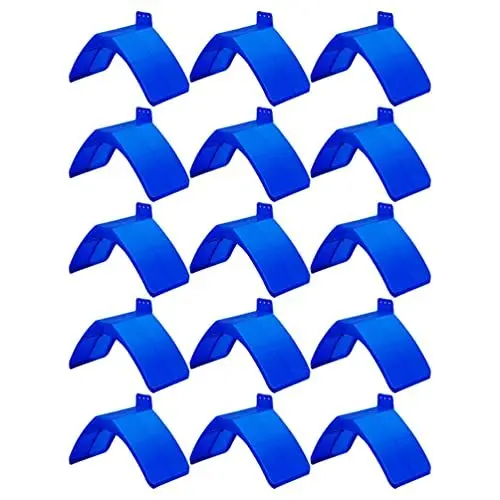 Produktbild: VILLCASE Taubensitzbrett, 30 Stück Taubenständer für Vögel, Plastik Taube Rest Ständer Halter Vogel Zubehör Set für Taube andere Vögel Durable Taube Sitzstangen, Zufällige Farbe