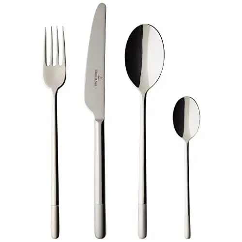 Produktbild: Villeroy & Boch 12-6353-9030 Ella satiniert Tafelbesteck, 24-teilig