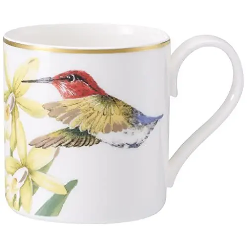Produktbild: Villeroy & Boch Amazonia Mokka- / Espressotasse, Edles Geschirr aus Premium Bone Porzellan, 80 ml