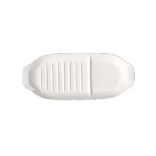 Produktbild: Villeroy & Boch BBQ Passion ServierplatTexL mit Spießfunktion, 1er Pack, Premium Porzellan, weiß