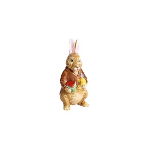 Produktbild: Villeroy & Boch Bunny Tales Porzellanfigur Opa Hans, Porzellan 14,5cm Mehrfarbig