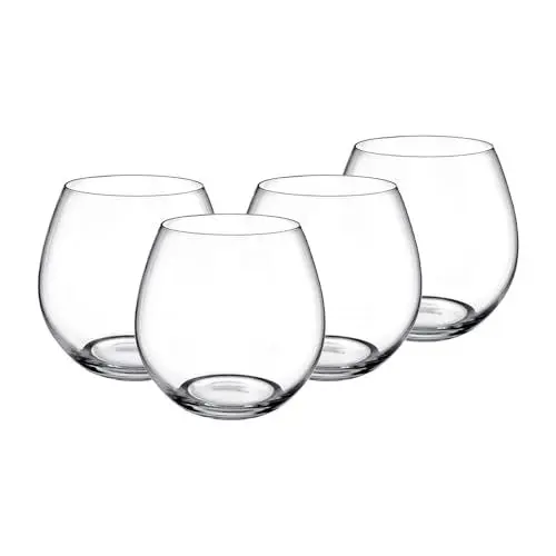 Produktbild: Villeroy & Boch - Entrée - Wassergläser Set 4x570ml Klar Spülmaschinenfest Für Alltag Besondere Anlässe Kristallglas Langlebig Stilvolle Gläser Für Getränke