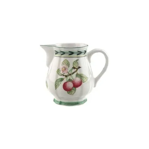 Produktbild: Villeroy & Boch French Garden Fleurence Milchkännchen, 250 ml, Premium Porzellan, Weiß/Bunt 1022810760 Gr. L (34-36)