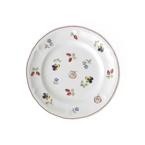 Produktbild: Villeroy & Boch Petite Fleur Brotteller, Premium Porzellan, Rot, 17 centimeters