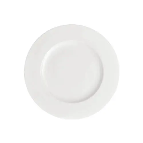 Produktbild: Villeroy & Boch Royal Großer Frühstücksteller, 24 cm, Premium Bone Porzellan, Weiß