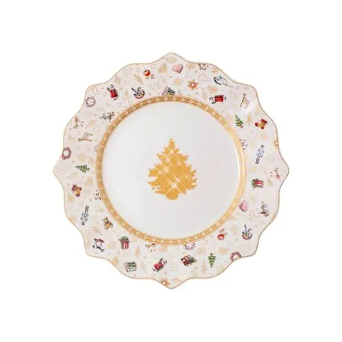 Produktbild: Villeroy & Boch Toys Delight Frühstücksteller, Jubiläumsedition, Premium Porcelain, weiß, 24 cm, bunt, 14-8585-2644