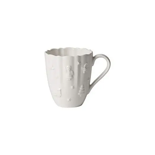Produktbild: Villeroy & Boch Toy's Delight Royal Classic Kaffeebecher, 300 ml, Premium Porzellan, Weiß, 1 Stück (1er Pack)