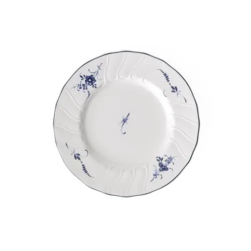 Produktbild: Villeroy & Boch Vieux Luxembourg Brotteller, 16 cm, Premium Porzellan, Weiß/Blau 1023412660, Blau/Weiß, 8.6999999999999993 x 15 x 3 cm