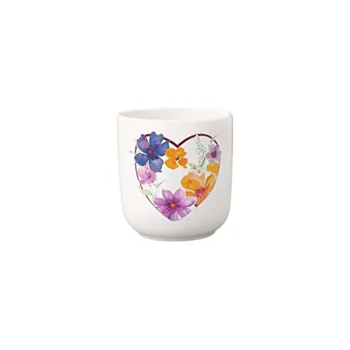 Produktbild: Villeroy & Boch – 275 Jubiläum Kaffeebecher Weiß, Spülmaschinenfest, Mikrowellensicher, Tasse, Kaffeetasse, Trinkgeschirr, Becher, Premium Porzellan