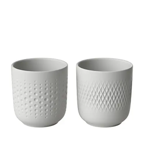 Produktbild: Villeroy & Boch – Manufacture Kaffeebecher Weiß, Spülmaschinenfest, Mikrowellensicher, Tasse, Kaffeetasse, Trinkgeschirr, Becher, Premium Porzellan