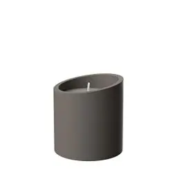 Produktbild: Villeroy & Boch – Newmoon Duftkerze Taupe, Kerze, Deko, Wohnaccessoires, Wachs, Beton