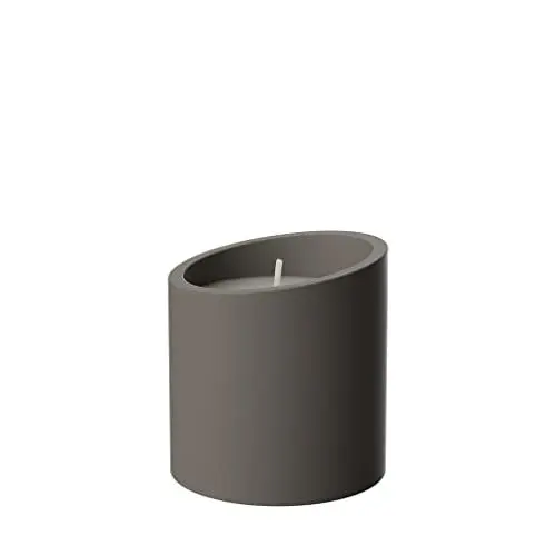 Produktbild: Villeroy & Boch – Newmoon Duftkerze Taupe, Kerze, Deko, Wohnaccessoires, Wachs, Beton