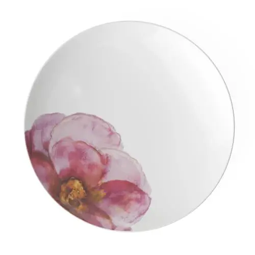 Produktbild: Villeroy & Boch - Rose Garden Speiseteller Coupe, 28,5 x 28,5 x 3,5cm, Premium Porzellan, weiß/rosa, 10-4287-2621