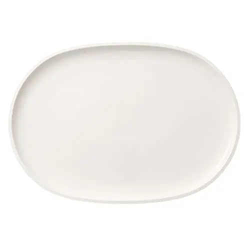 Produktbild: Villeroy & Boch Artesano Original Ovaler Fischteller, 43 x 30 cm, Premium Porzellan, Weiß
