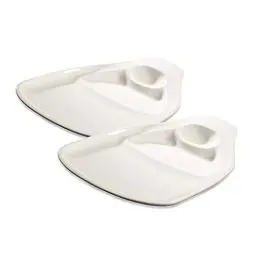 Produktbild: Villeroy & Boch BBQ Passion Steakteller L Set 2 Stück 30 x 29 cm