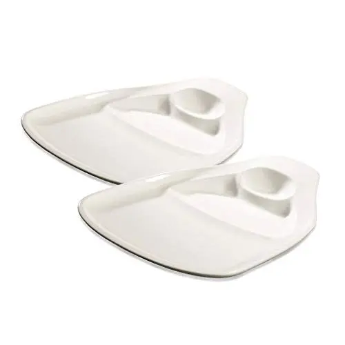 Produktbild: Villeroy & Boch BBQ Passion Steakteller L Set 2 Stück 30 x 29 cm