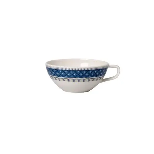 Produktbild: Villeroy und Boch Casale Blu Teetasse, 240 ml, Premium Porzellan, Weiß/Blau
