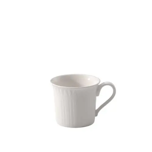 Produktbild: Villeroy und Boch Cellini Tasse, 200 ml, Premium Porzellan, Weiß