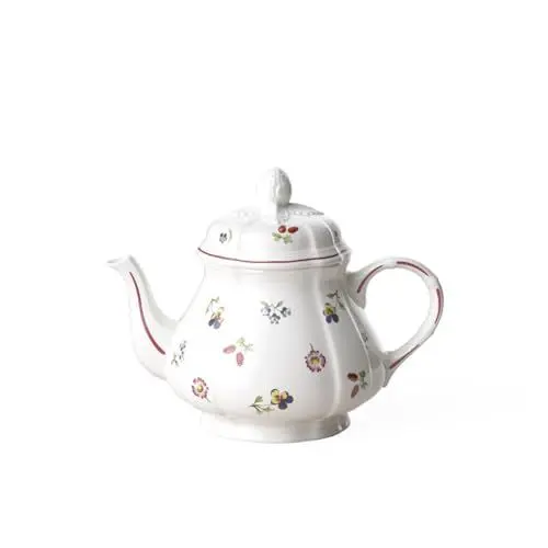 Produktbild: Villeroy und Boch Petite Fleur Teekanne, 1 L, Premium Porzellan, Bunt