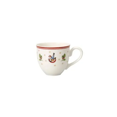 Produktbild: Villeroy & Boch Toy's Delight Mokka-/Espressotasse, 100 ml, Premium Porzellan, Weiß/Bunt