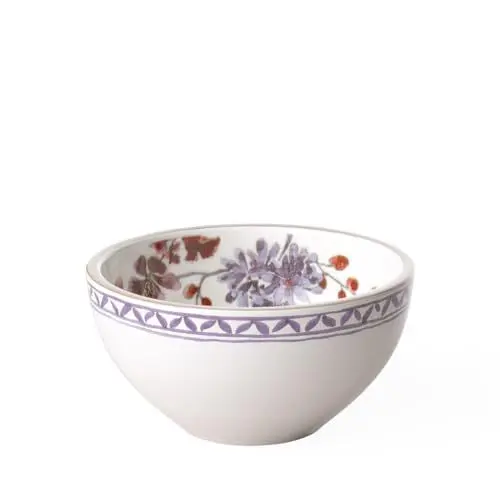 Produktbild: Villeroy und Boch - Artesano Provencal Lavendel Schale, Schüssel in stilvollem Lavendel aus Premium Porzellan, mikrowellen- und backofengeeignet, 600 ml, 14cm