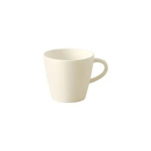 Produktbild: Villeroy und Boch - Manufacture Rock blanc Mokka-/Espressoobertasse, weiße Tasse für Espresso und Mokka aus Premium Porzellan, spülmaschinengeeignet