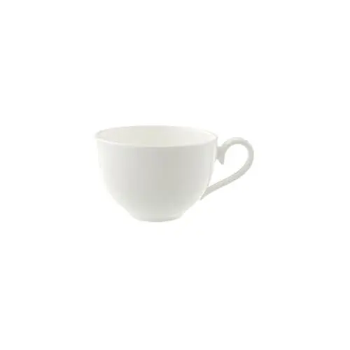 Produktbild: Villeroy & Boch – Royal Kaffeetasse, Tasse Weiß 200 Ml, Kaffeebecher, Becher Mit Henkel, Heißgetränkebecher Für Kaffee Und Tee, Kaffeegeschirr, Premium Bone Porzellan