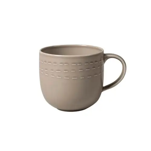 Produktbild: Villeroy & Boch it's my moment Tasse, 500 ml, Premium Porzellan, Braun, 1 Stück (1er Pack)