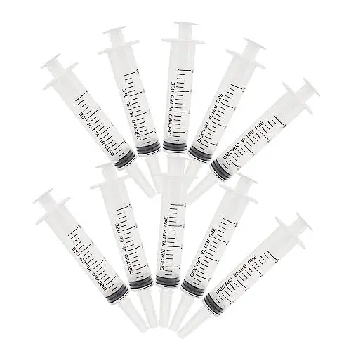 Produktbild: VILLFUL 10stücke Teiliger Kunststoff-injektor Skalierter Injektor Für Flüssigkeiten Parfüminjektor Klebstoffapplikator Für Heimgebrauch Injektionswerkzeug Für Diy Und