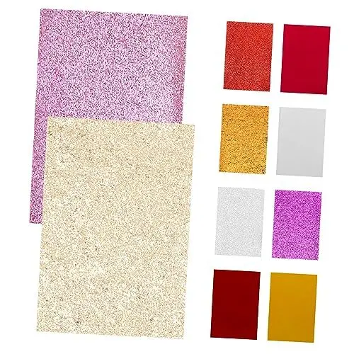 Produktbild: VILLFUL 10st Steppstoff Fat Quarters Stoffquadrate Zum Quilten Schneidet Stoffe Zum Quilten Vor Patchworkstoff Stoff Für Nähprojekte Schneidet Stoff Vor Quiltstoff Stoff Zum Quilten Leder