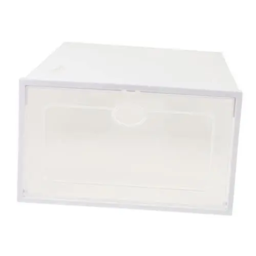 Produktbild: VILLFUL Kunststoffboxen Für Schuhe Transparent Mit Deckel Schuhaufbewahrungsbox Plastikboxen Einfach Zu Reinigen Und Organisieren