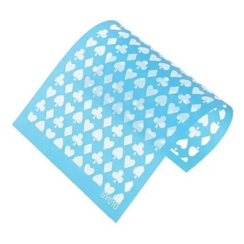 Produktbild: VILLFUL 1 Blatt Siebdruckvorlagen, Siebdruckschablone Für Heimwerker, Tragbare Siebdruckschablone, Tonhandwerk, Schablone, Tonhandwerkswerkzeug, Heimwerkermaterial, DIY Schablonen Aus