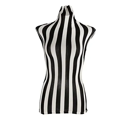 Produktbild: VILLFUL 1 Stück Modell Requisiten Stoff Schaufensterpuppe Torso Mit Ständer Weibliche Schaufensterpuppe Overlay Schaufensterpuppe Form Kleidung Kleider Schwarzes Kleid Schwarze Kleider