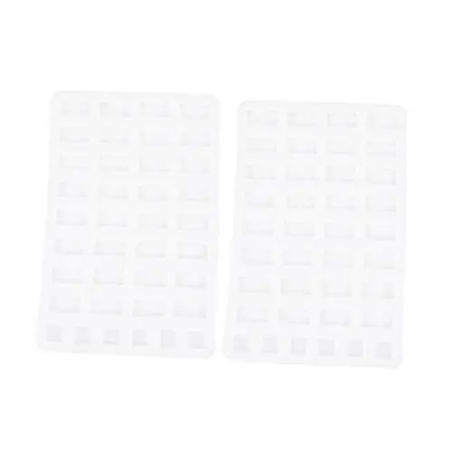 Produktbild: VILLFUL 2St Ziegelform Backsteinform aus Silikon DIY Silikonform Schimmel Bausteine kleine Backsteinform Mauerziegelmodell Miniatur einstellen Bastelbedarf Backstein-Werkzeug Sandkasten