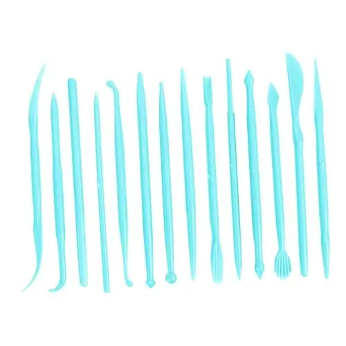 Produktbild: VILLFUL 2 Schnitzstift Aus Kuchenform Werkzeug Diy-werkzeuge Plastische Bildhauerwerkzeuge Fondant-bildhauerwerkzeuge Kinder Gummibärchen Zuckergussspatel Modellieren Plastik Fudge