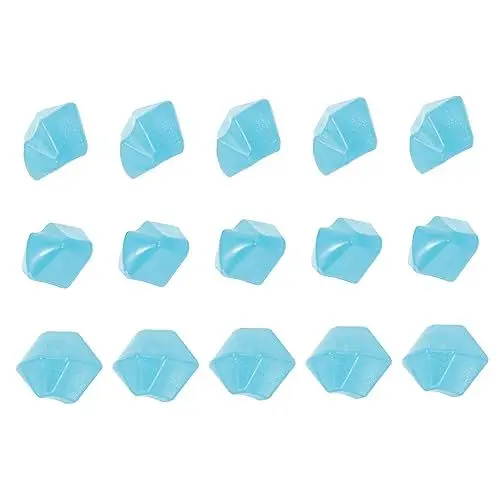 Produktbild: VILLFUL 400pcs Aquatic Drift Aquarium Dekorationen Glow Harz Sicher Aquarium Nacht Garten Kies