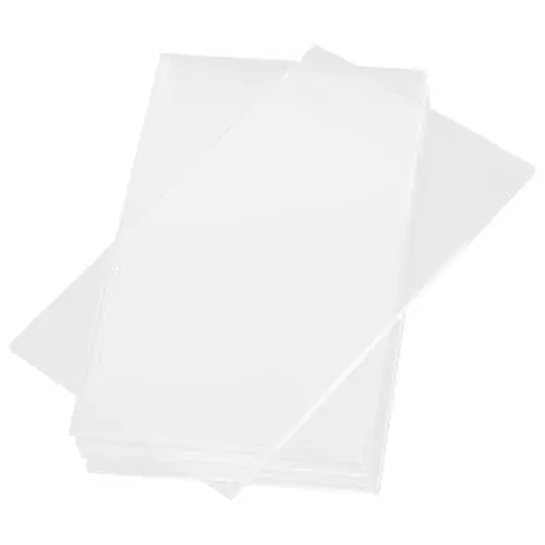 Produktbild: VILLFUL Transparente Acryl Tischkarten Blanko Hochzeit Sitzplankarten Rechteckige Namenskarten Für Hochzeitstische