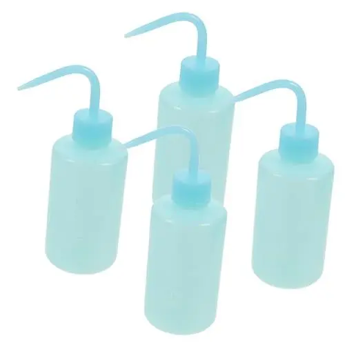 Produktbild: VILLFUL 250 Ml Kunststoff-labor-waschflaschen-set Abgestufte Wasserflasche Für Präzise Reinigungsbewässerung