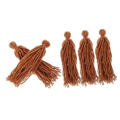 Produktbild: VILLFUL 5St Laichmopp für Aquarien Ziergras für Aquarien Betta ruhende Blätter Dekorationen für Aquarien Fischzuchtgerät Wollgarn Fish Breed Mops Milch Baumwolle schmücken Zuchtbox Panzer