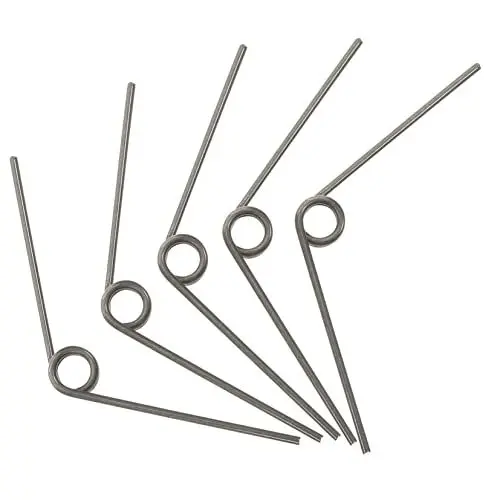 Produktbild: VILLFUL 5st Grifffeder Astschere Federn Austausch Scherenfeder Gartenschere Torsionsfeder V-förmige Feder Spring Wire Astschere Ersatzfedern Beschneiden Rostfreier Stahl Pruna Handlich