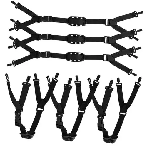 Produktbild: VILLFUL 6stücke Verstellbarer Kinnriemen Für Bauhelme Teiliges Aus Strapazierfähigem Komfortabel Und Langlebig Für Baustellen Und Schutzhelme