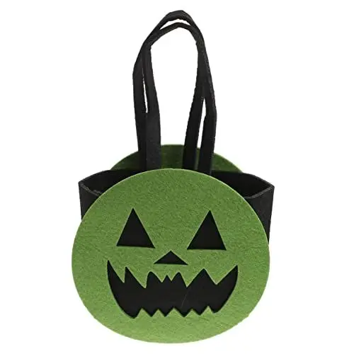 Produktbild: VILLFUL Halloween-Süßigkeitsbeutel halloween tasche halloween bag Halloween-Süßigkeitshalter Taschen für Halloween-Leckerbissen Geschenktüten groß Geschenkbeutel Halloween-Leckerli-Tasche